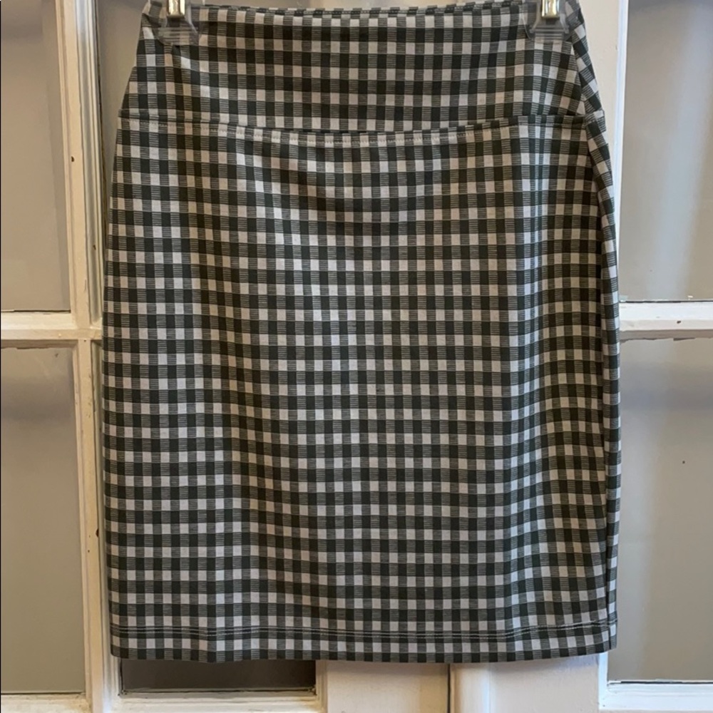 Lou & Grey Checkered Skirt